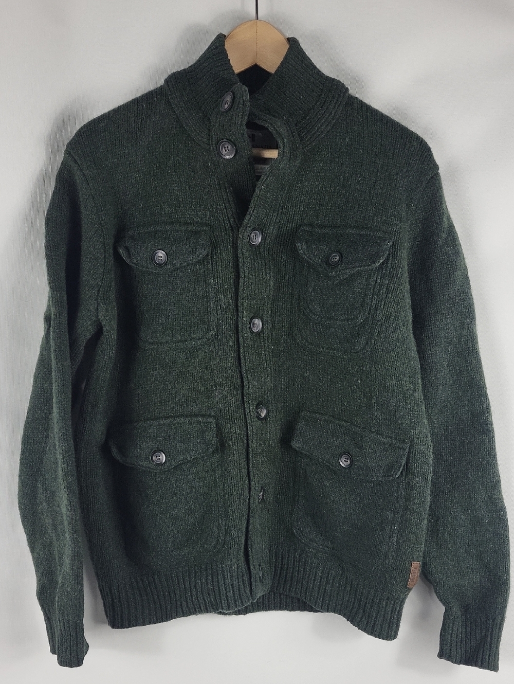 Roots Canada Wool Cardigan Sweater